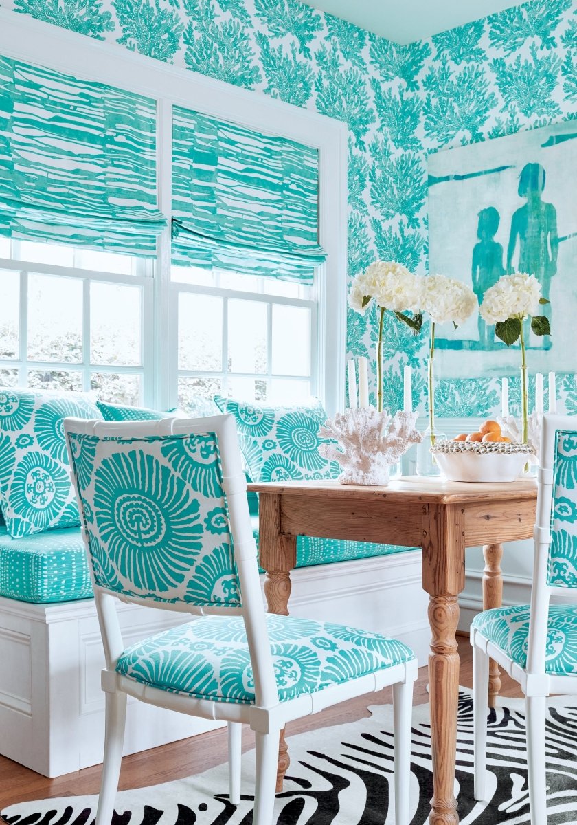 Thibaut Tropics Marine Coral Behang T10121 - LAB COLOUR THE WORLD