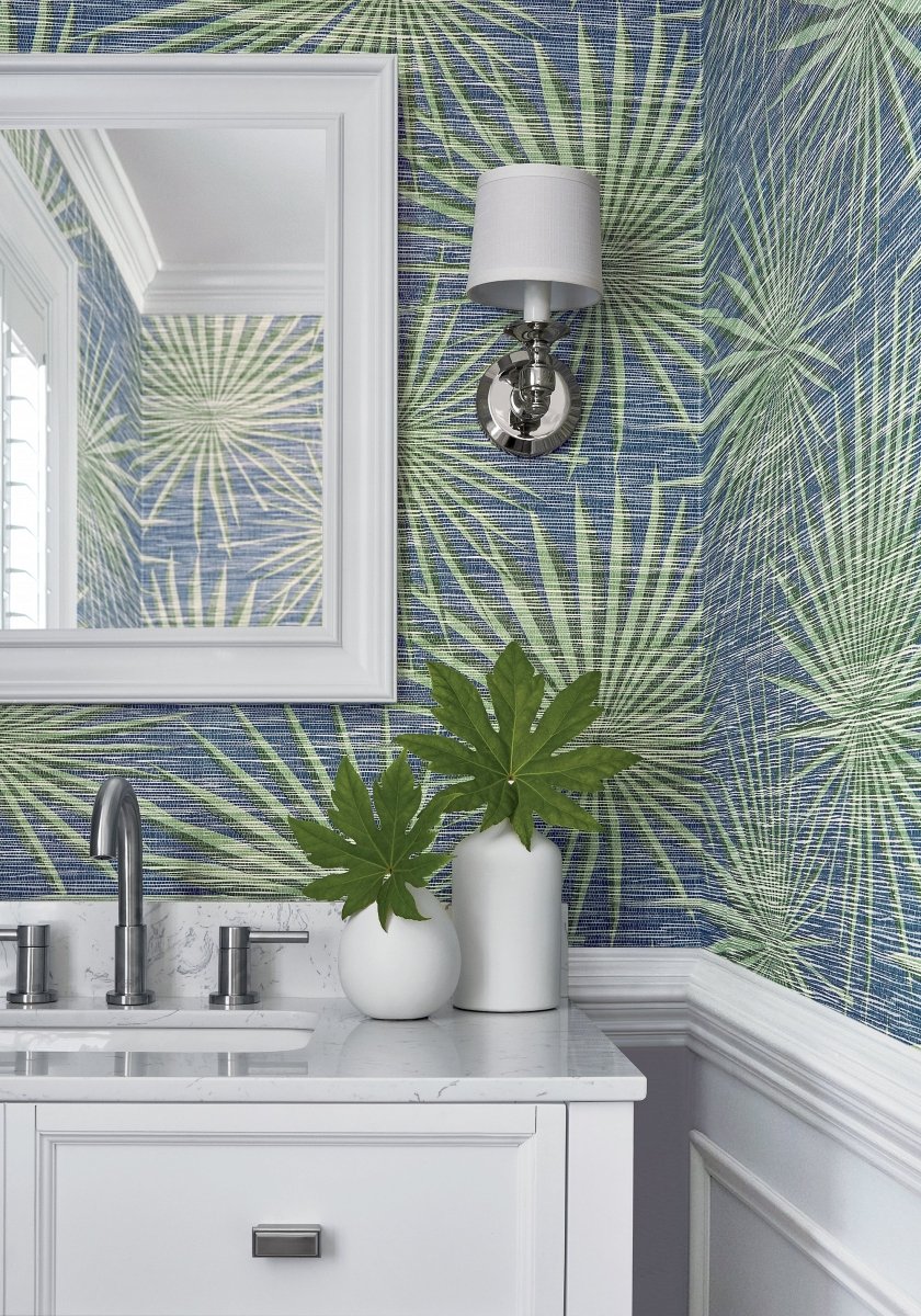 Thibaut Tropics Palm Frond Behang T10141 - LAB COLOUR THE WORLD