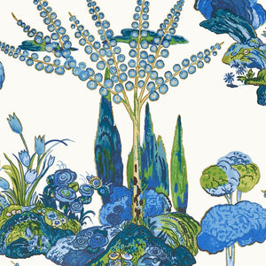 Thibaut Wanderlust ORLEANS Blue and Green T45028 - LAB COLOUR THE WORLD