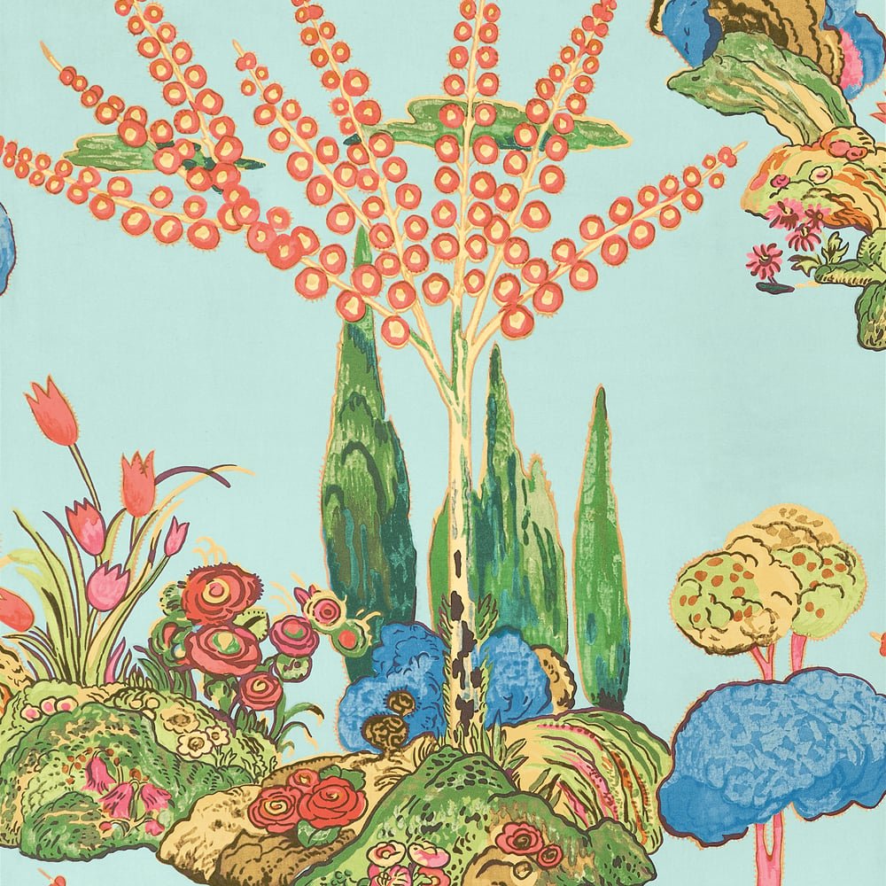Thibaut Wanderlust ORLEANS Turquoise T45030 - LAB COLOUR THE WORLD