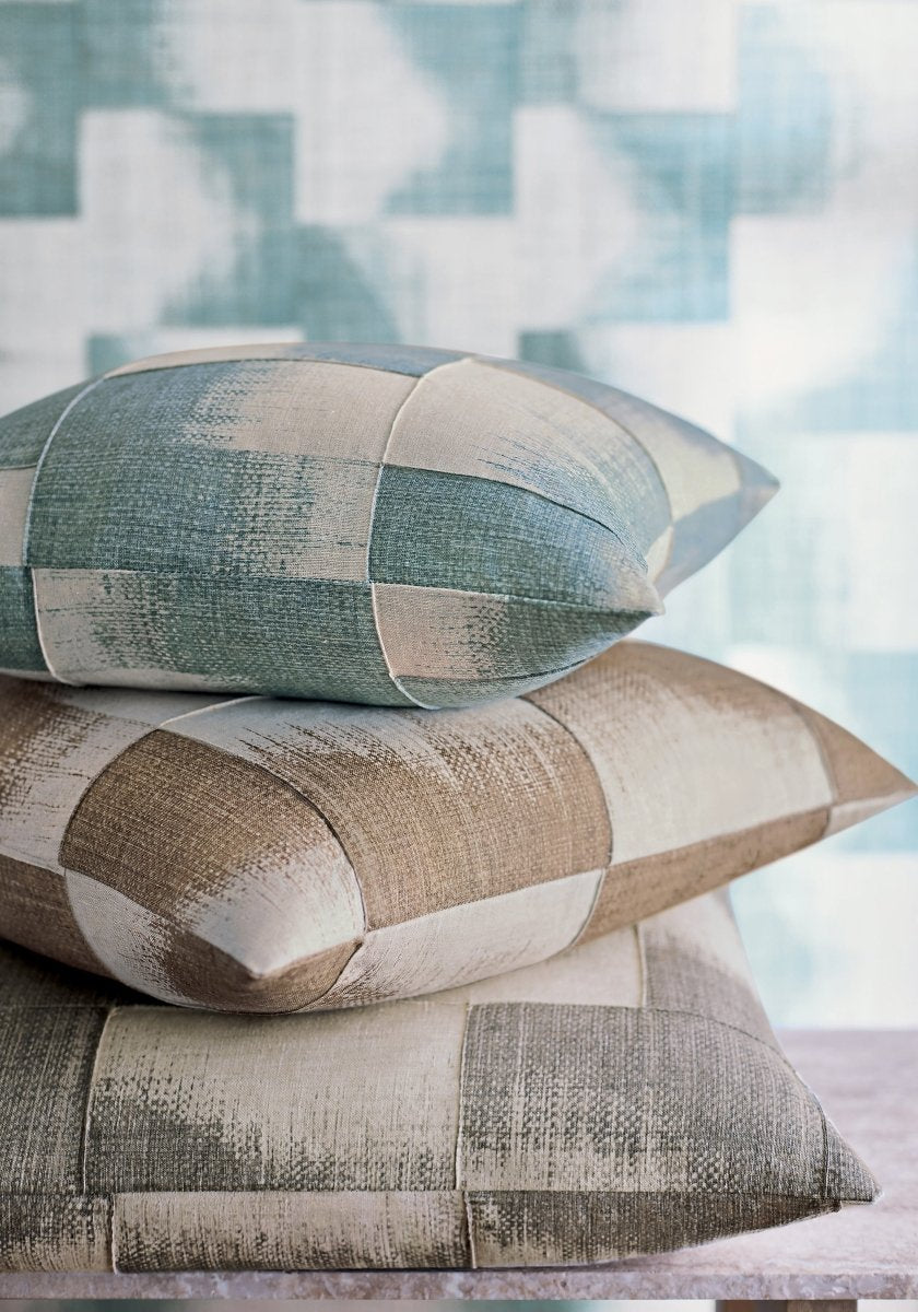 Thibaut Yutori Raffia Squares Behang T24429 - LAB COLOUR THE WORLD