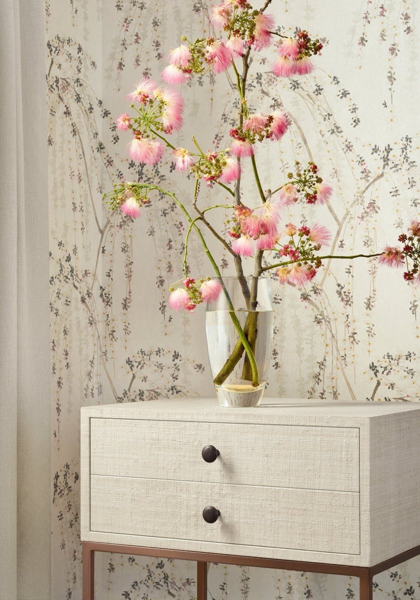 Thibaut Yutori Weeping Blossom Behang T24454 - LAB COLOUR THE WORLD
