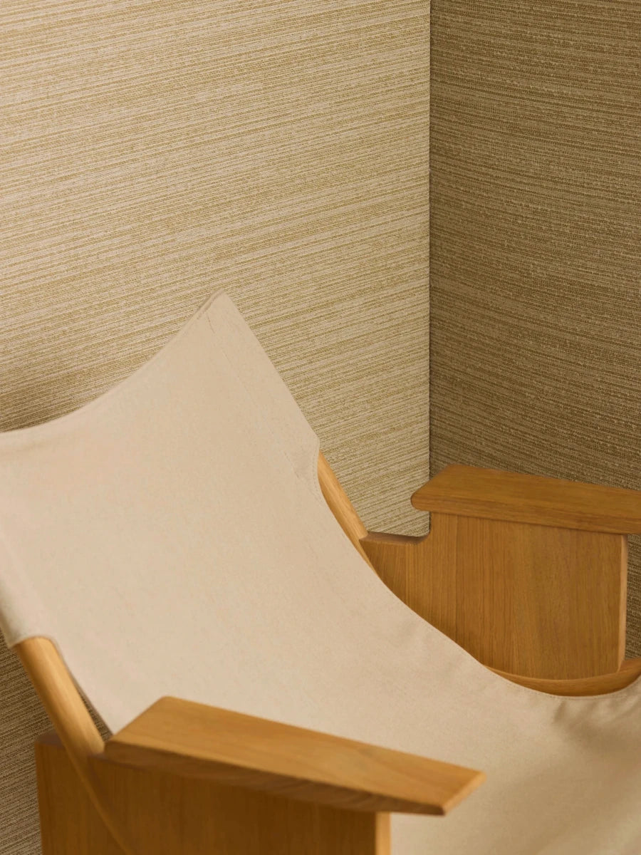 Tissage Mahieu Native Behang Camel - LAB COLOUR THE WORLD