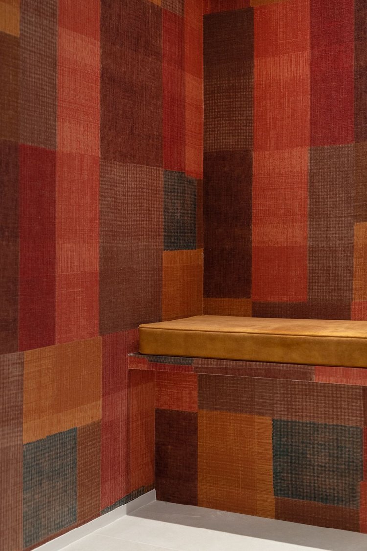 Tissage Mahieu Tartan Behang C4 - LAB COLOUR THE WORLD