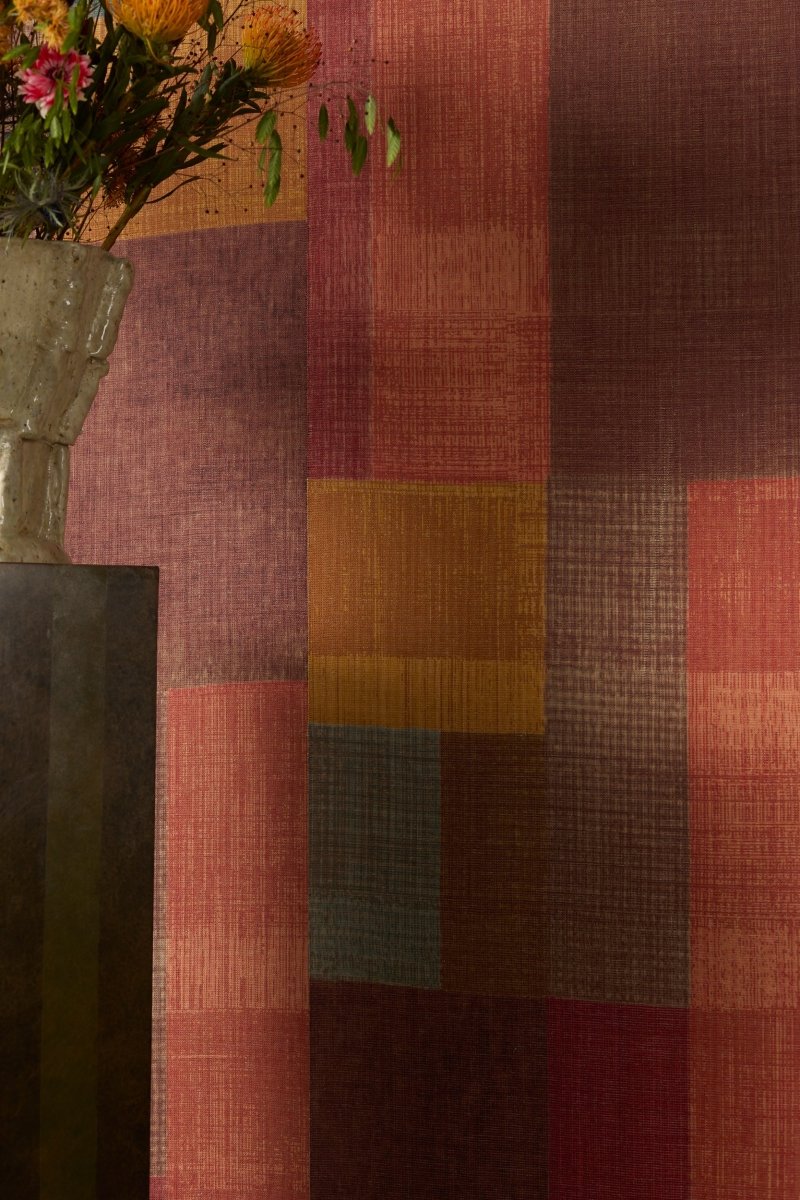 Tissage Mahieu Tartan Behang C4 - LAB COLOUR THE WORLD