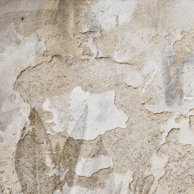 Les Dominotiers Tropical Patina Wall Beige Et Rose Behang DOM 413
