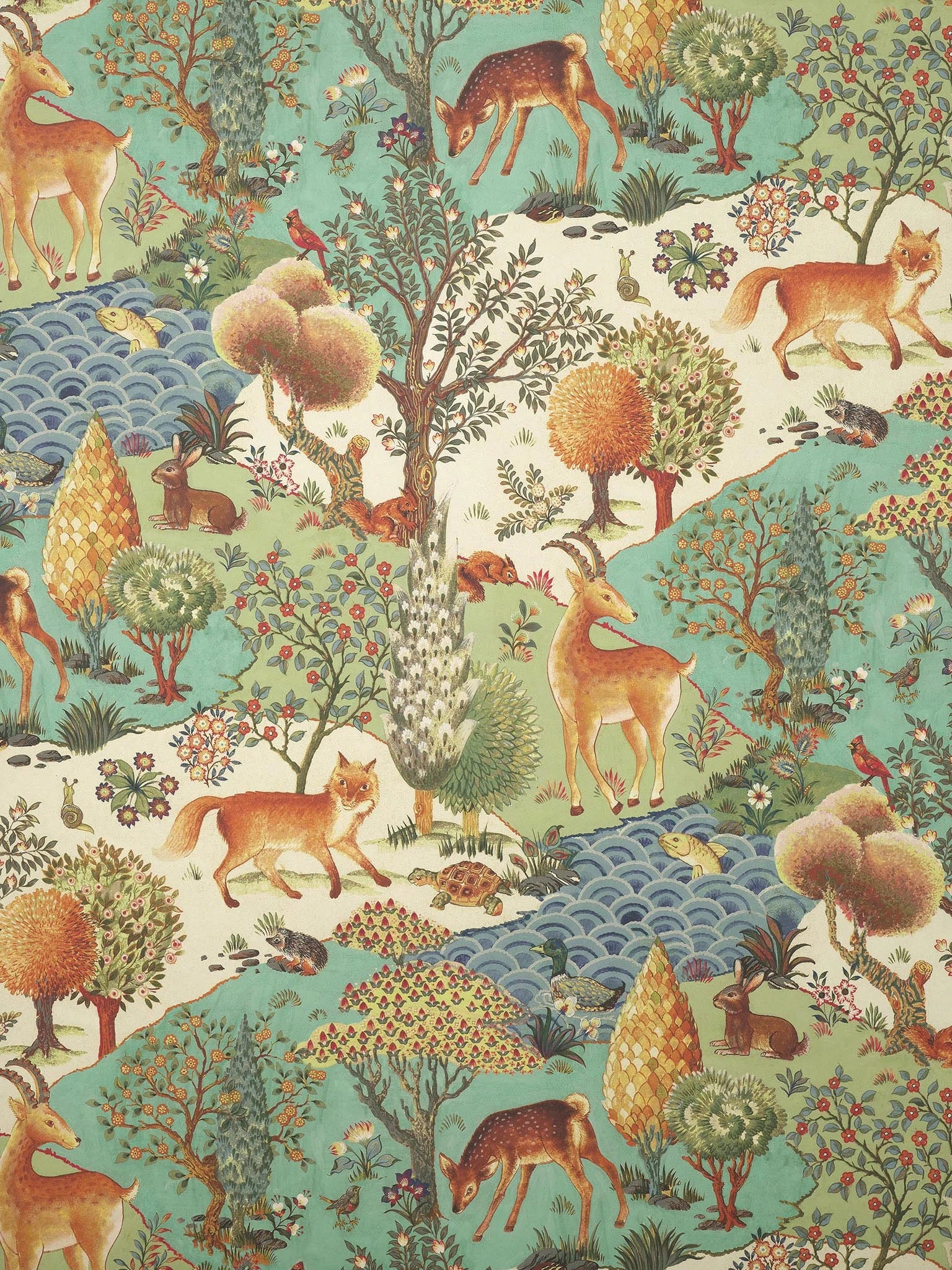 Pierre Frey Foret d'eden Behang FP951001 - LAB COLOUR THE WORLD