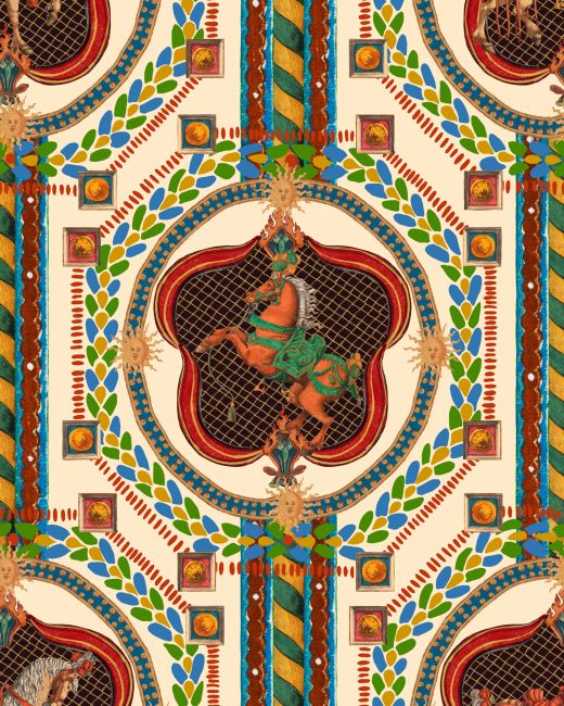 Mind The Gap Venetian Ornament Behang