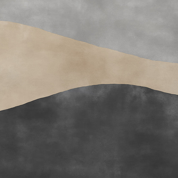 Les Dominotiers Valley Black, Grey & Beige Behang DOM 717