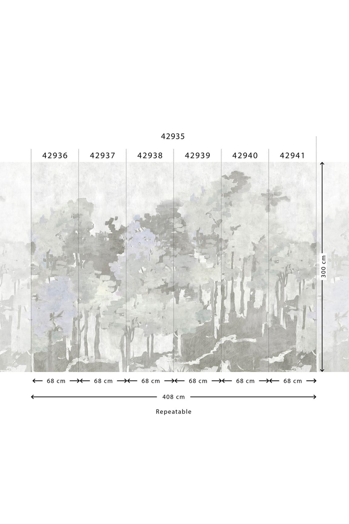 HookedOnWalls Milano Parco panels 42933