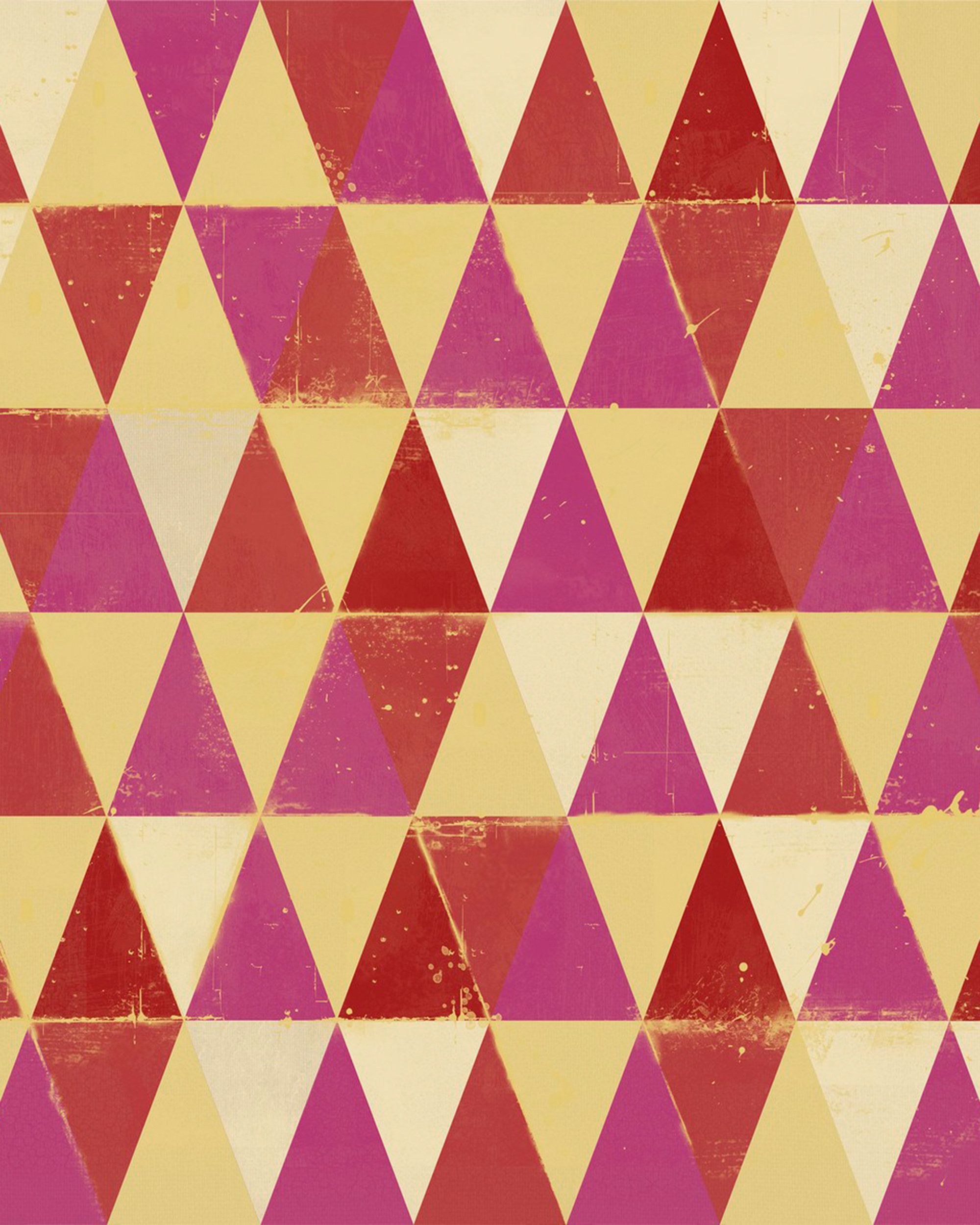 Mind The Gap Circus Pattern Behang