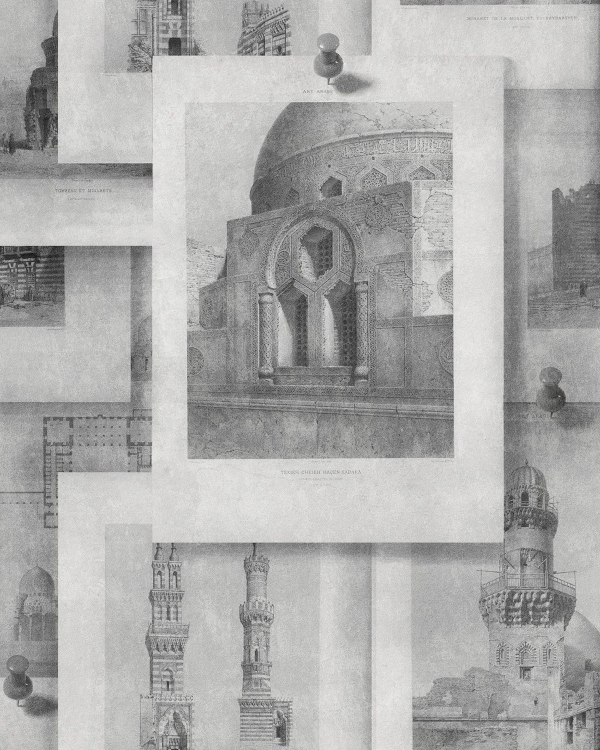 Mind The Gap Arabian Monuments Neutral Behang