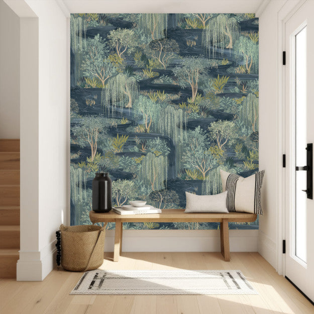Les Dominotiers Water Garden Behang DOM 211