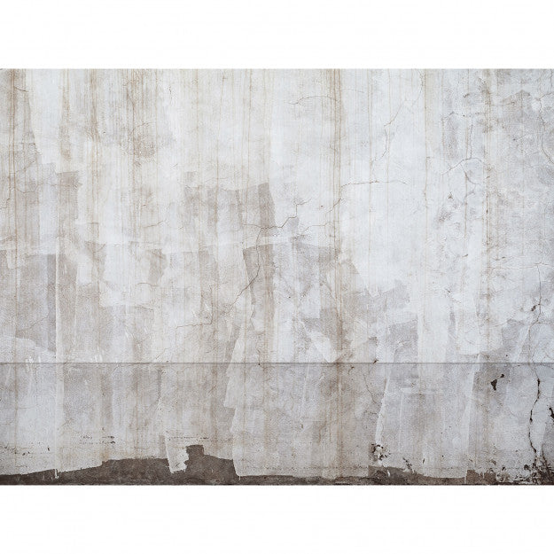 Les Dominotiers White Patina Wall Blanc Behang DOM 415