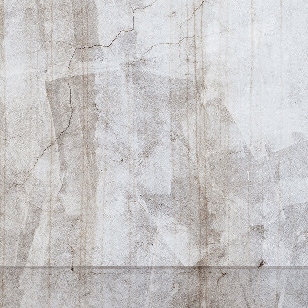 Les Dominotiers White Patina Wall Blanc Behang DOM 415