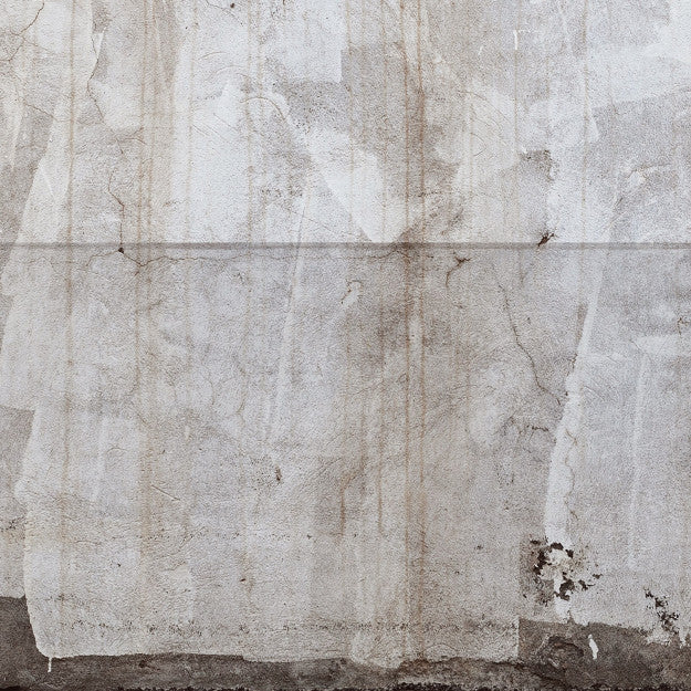 Les Dominotiers White Patina Wall Blanc Behang DOM 415