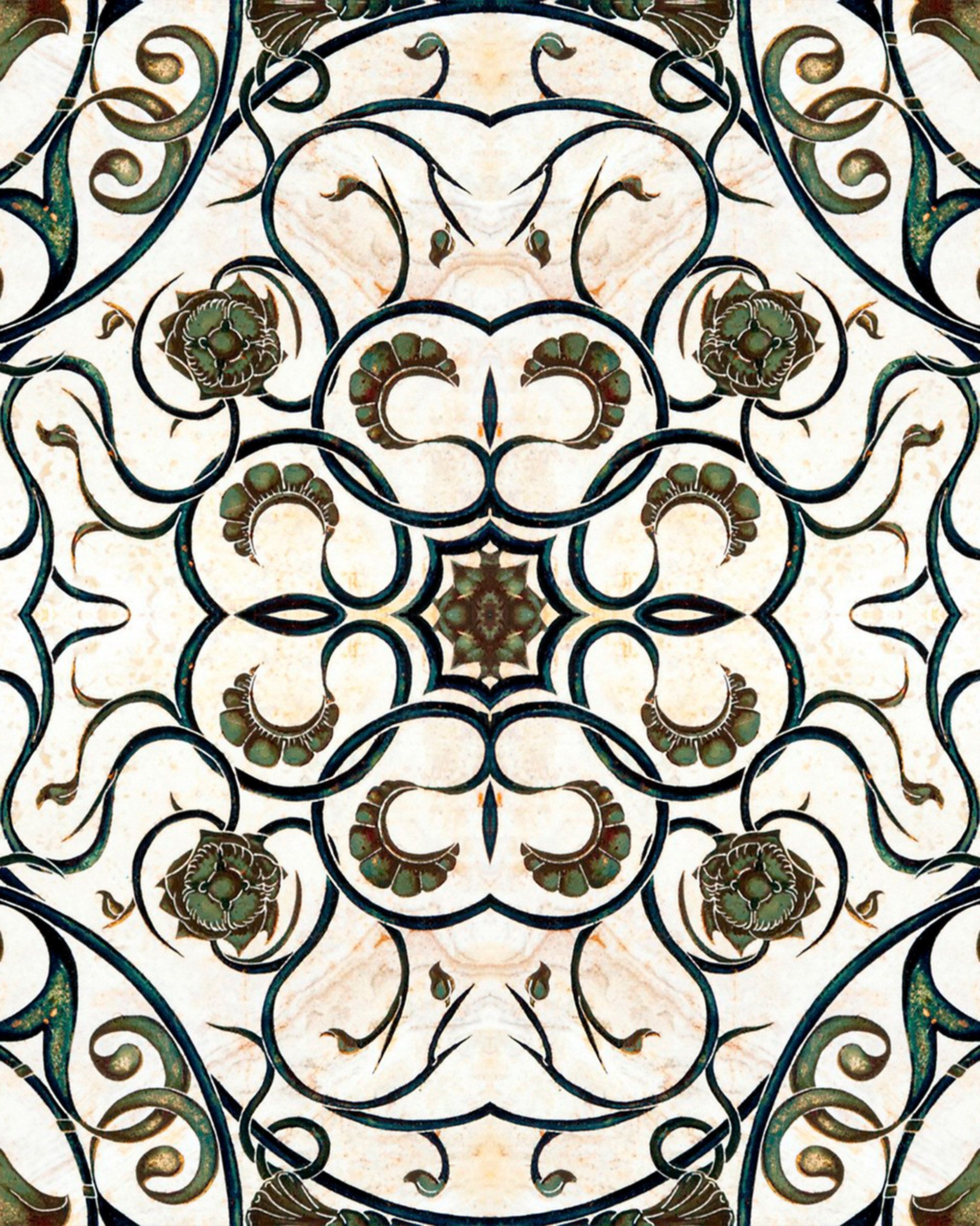 Mind The Gap Organic Tile Behang