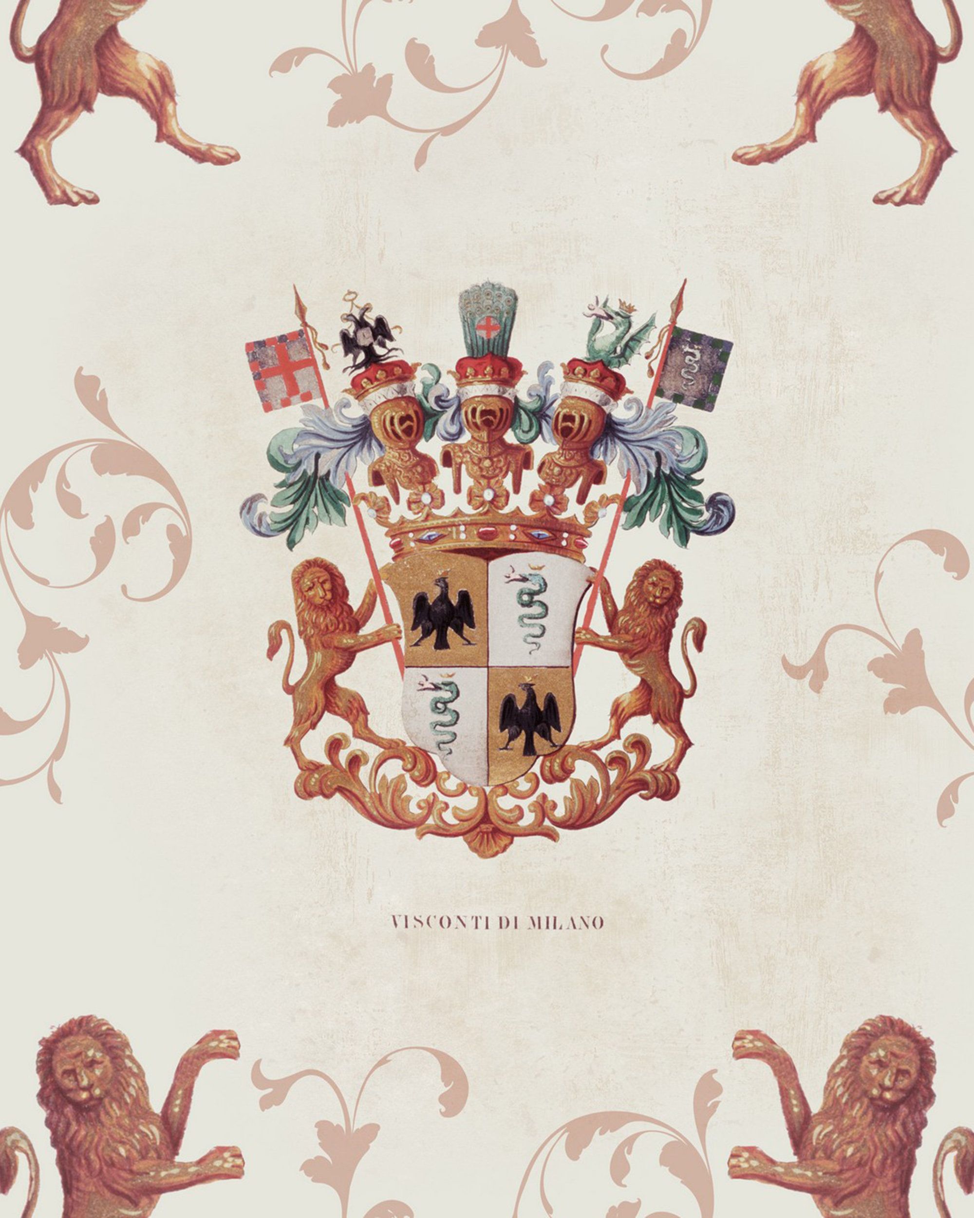 Mind The Gap Heraldry Behang