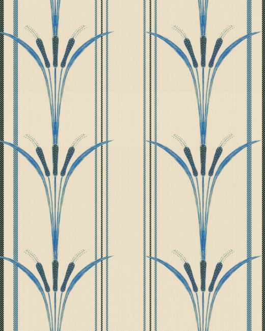 Mind The Gap Danube Stripe Blue Behang
