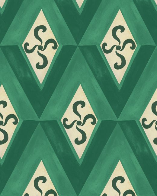 Mind The Gap Girandola Emerald Behang