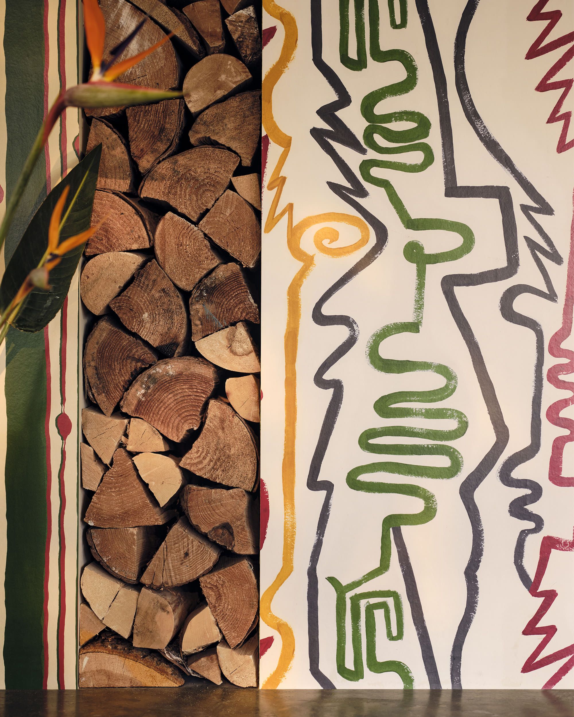 Mind The Gap Chameleon Behang