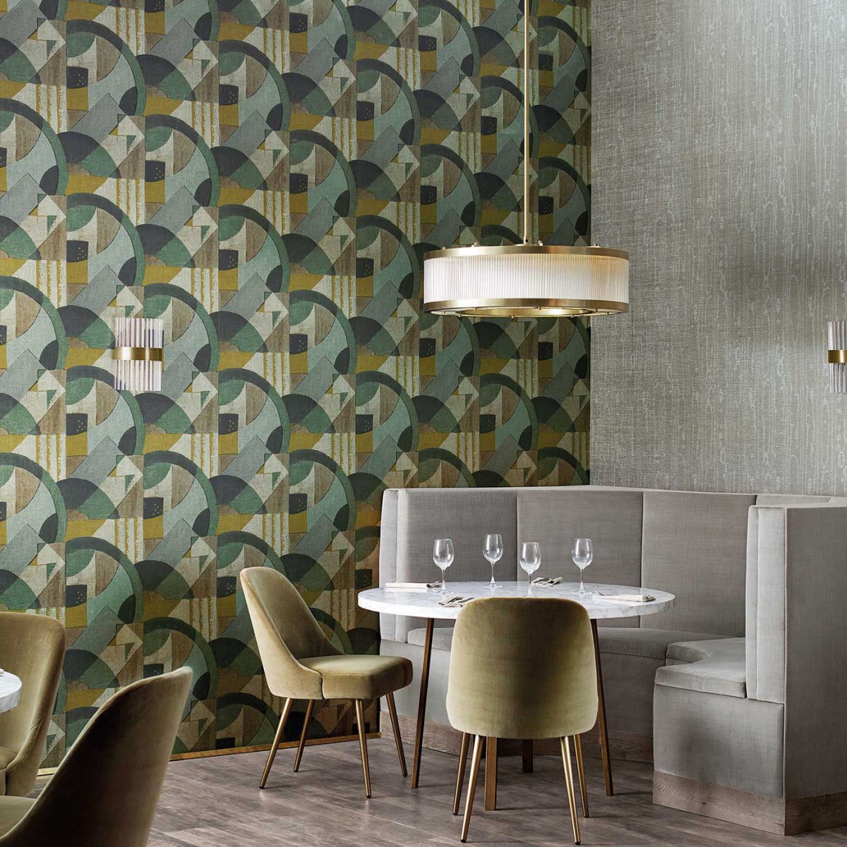 Zoffany Abstract 1928 Behang 312887 - LAB COLOUR THE WORLD