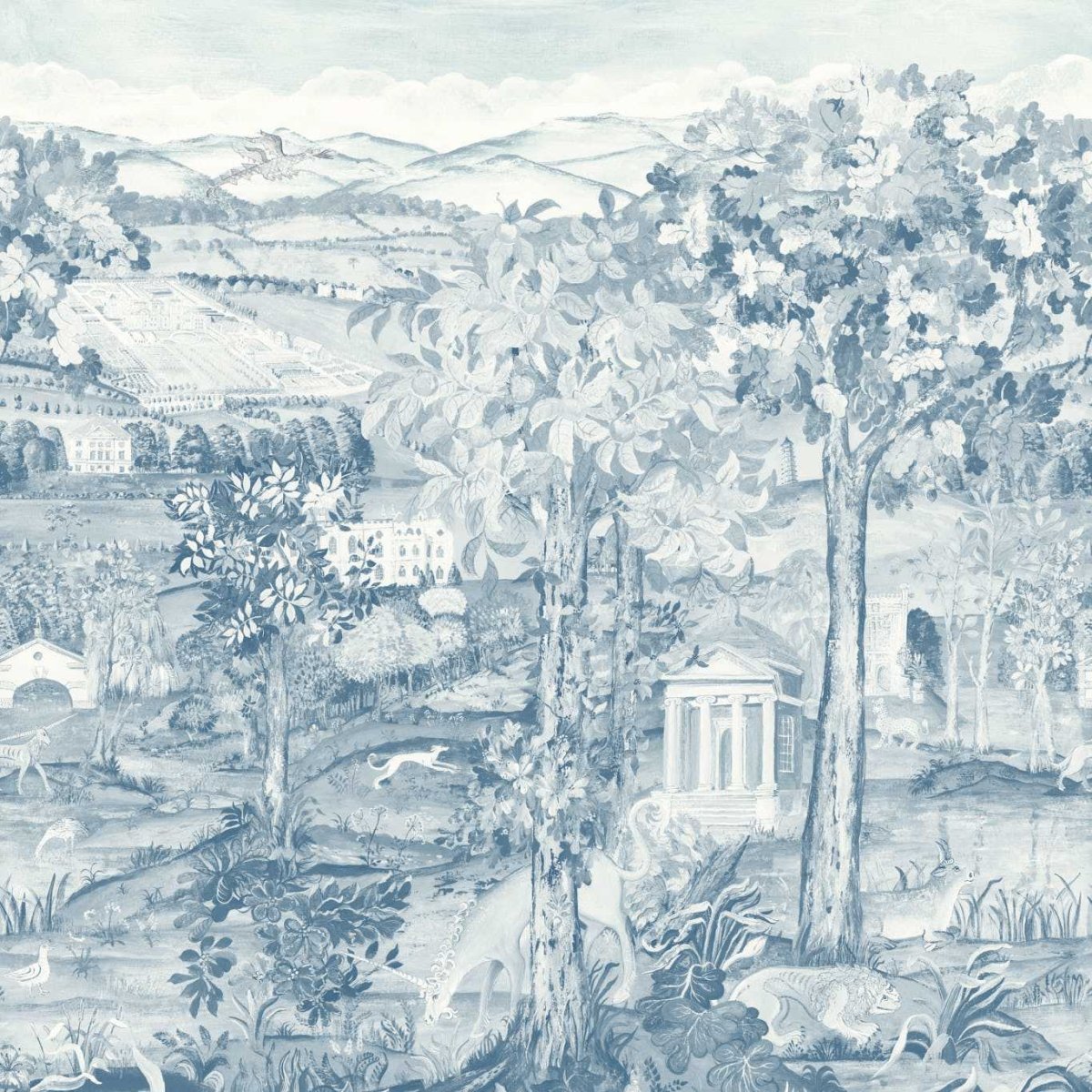 Zoffany Arcadian Thames Behang 313039 - LAB COLOUR THE WORLD