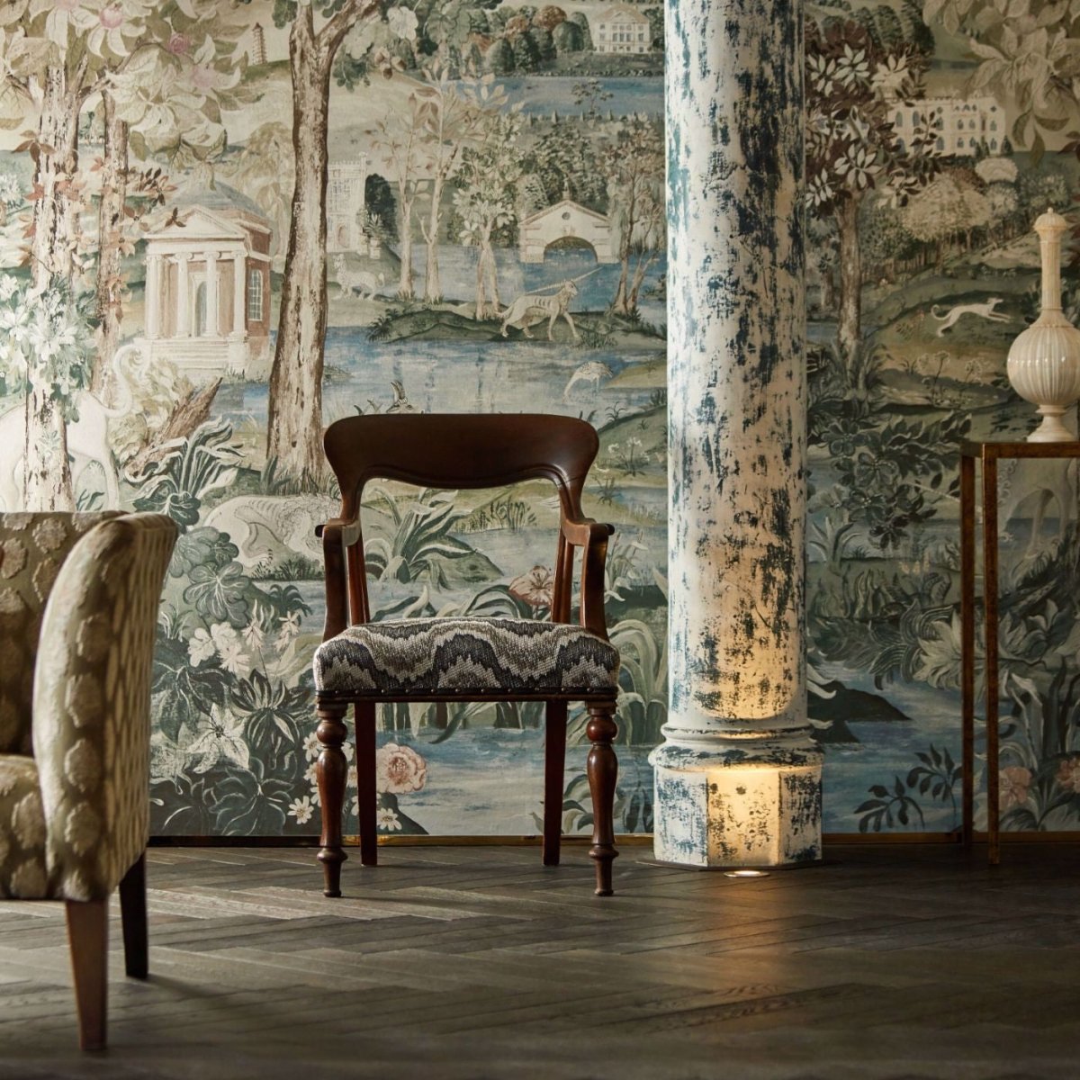 Zoffany Arcadian Thames Behang 313040 - LAB COLOUR THE WORLD