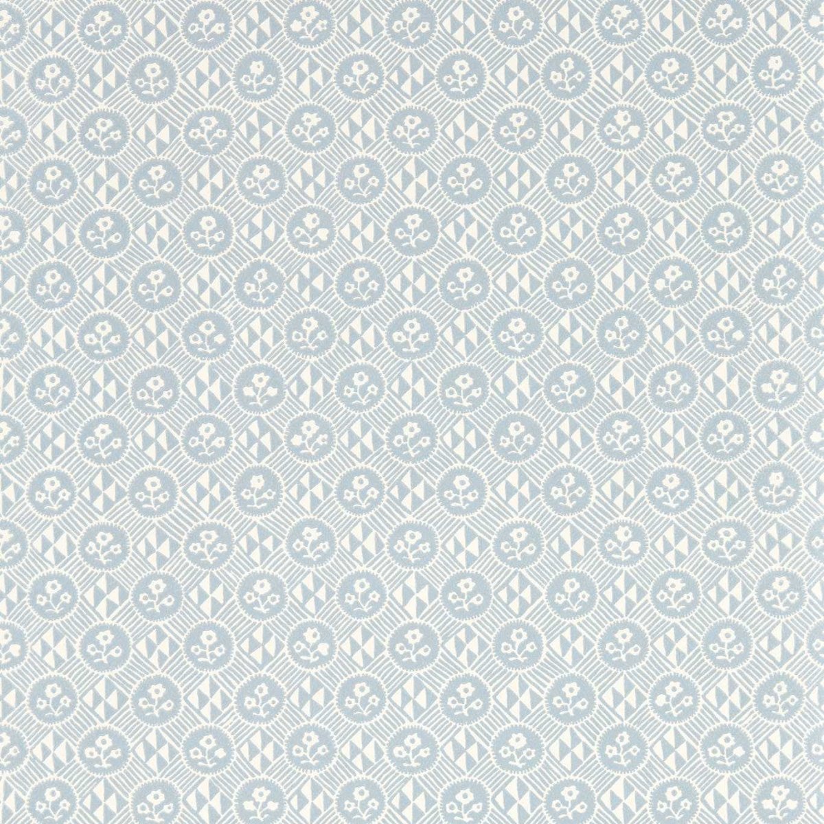 Zoffany Diamonds & Flowers Behang 313104 - LAB COLOUR THE WORLD
