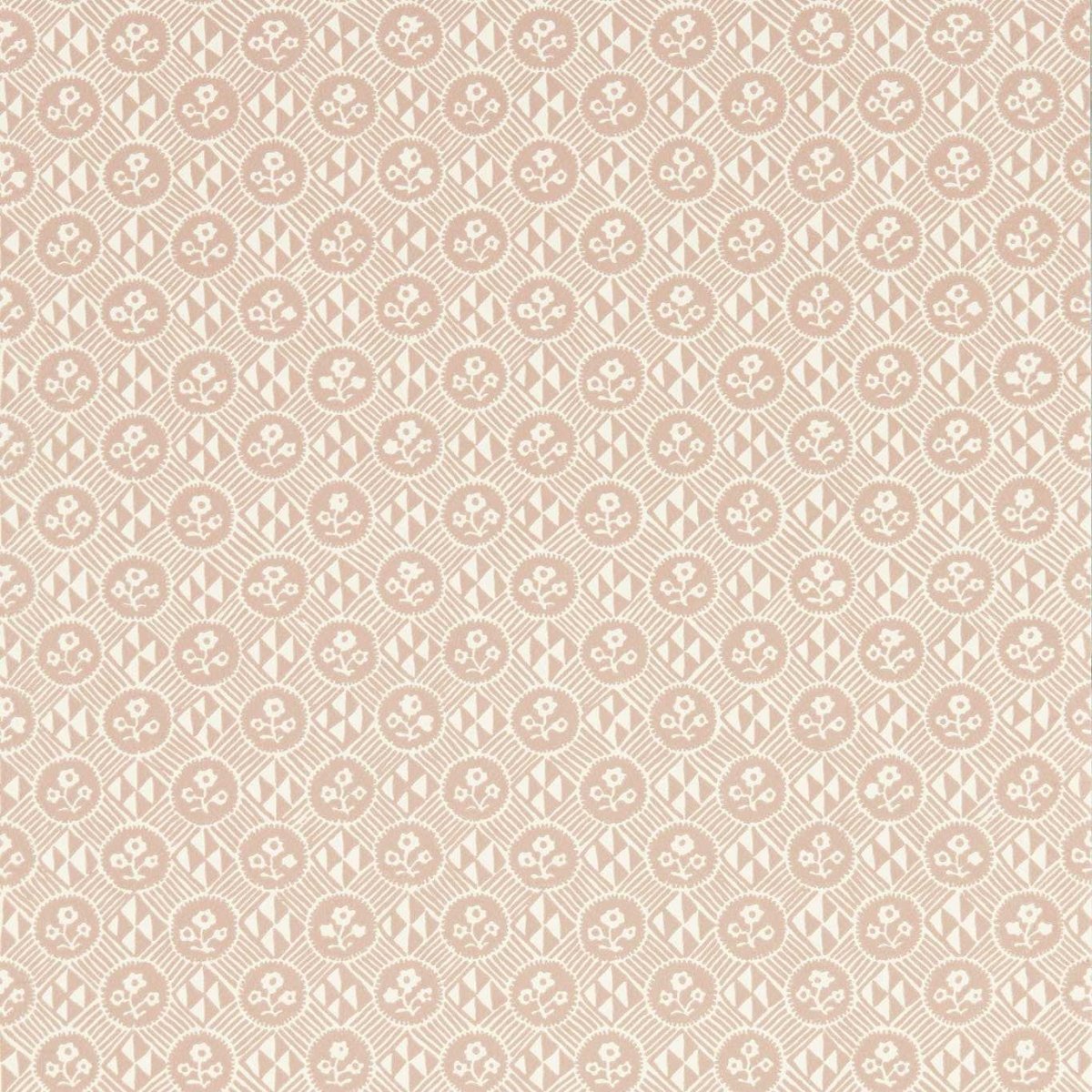 Zoffany Diamonds & Flowers Behang 313105 - LAB COLOUR THE WORLD