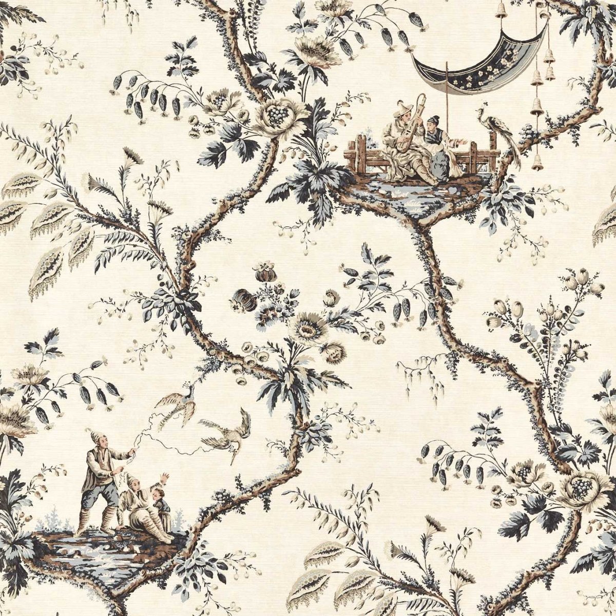 Zoffany Emperors Musician Behang 313049 - LAB COLOUR THE WORLD