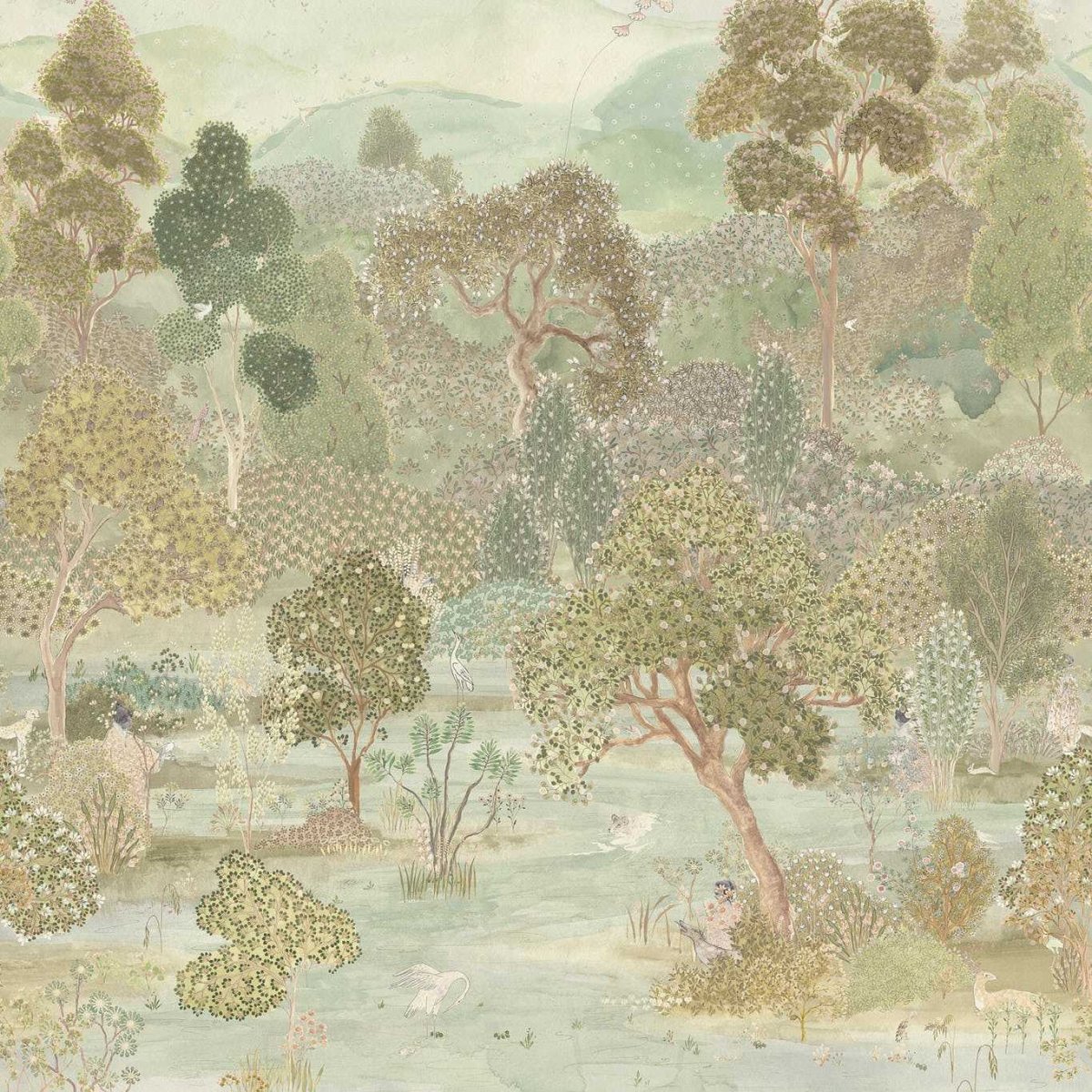 Zoffany Lost Lands Behang 313123 - LAB COLOUR THE WORLD