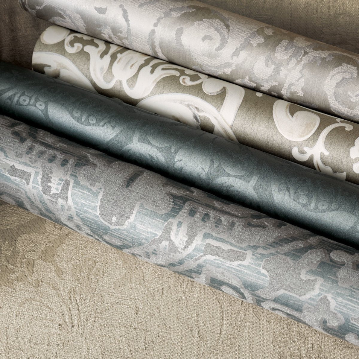 Zoffany Malmaison Damask Behang 311998 - LAB COLOUR THE WORLD