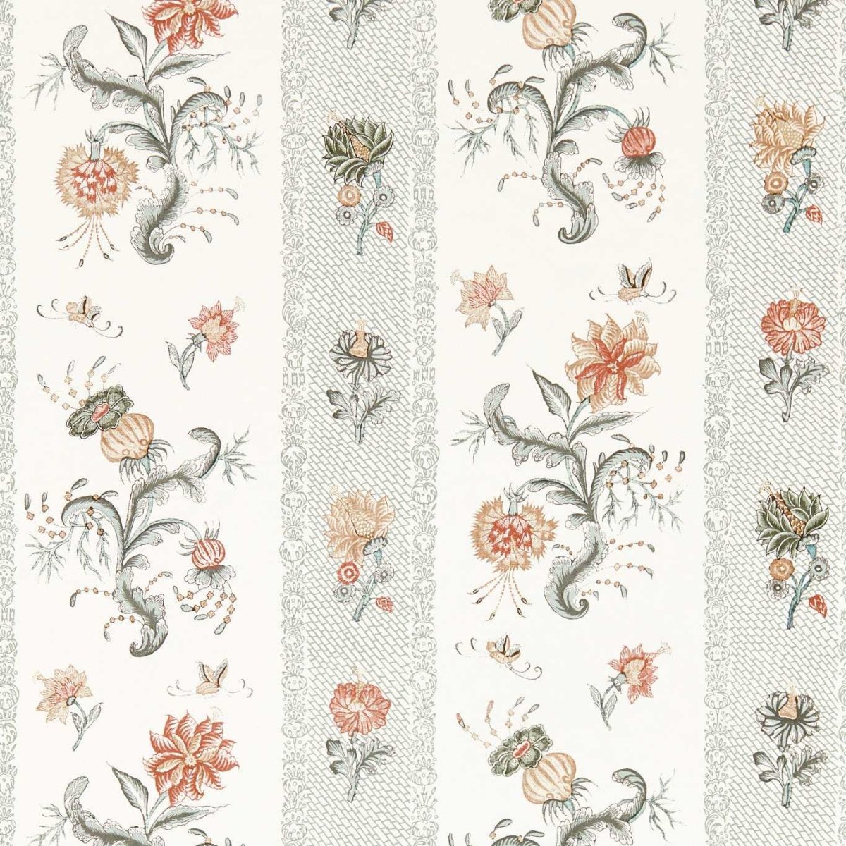 Zoffany Papaver Stripe Behang 313114 - LAB COLOUR THE WORLD