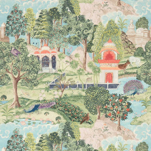 Zoffany Peacock Garden Behang 311743 - LAB COLOUR THE WORLD