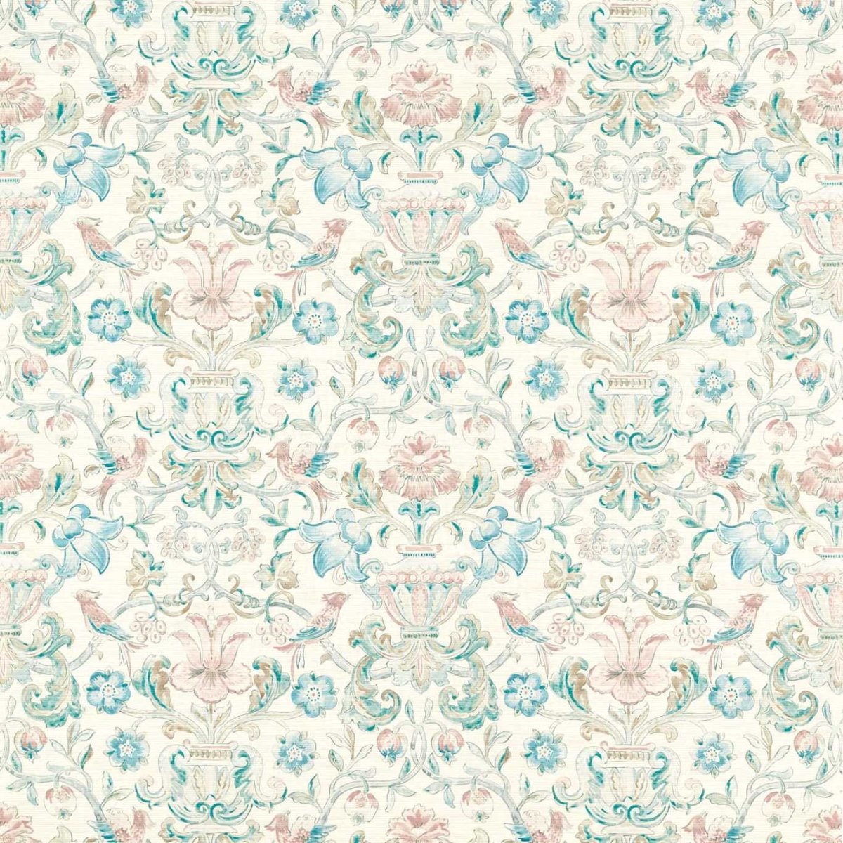 Zoffany Pompadour Print WP Behang 313016 - LAB COLOUR THE WORLD