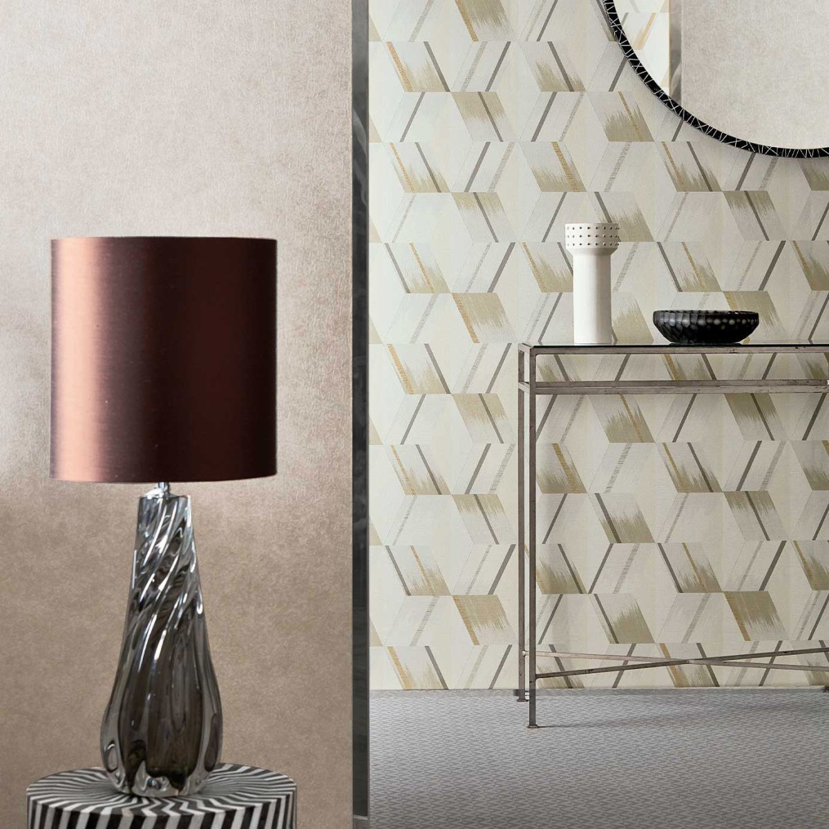 Zoffany Rhombi Behang 312896 - LAB COLOUR THE WORLD