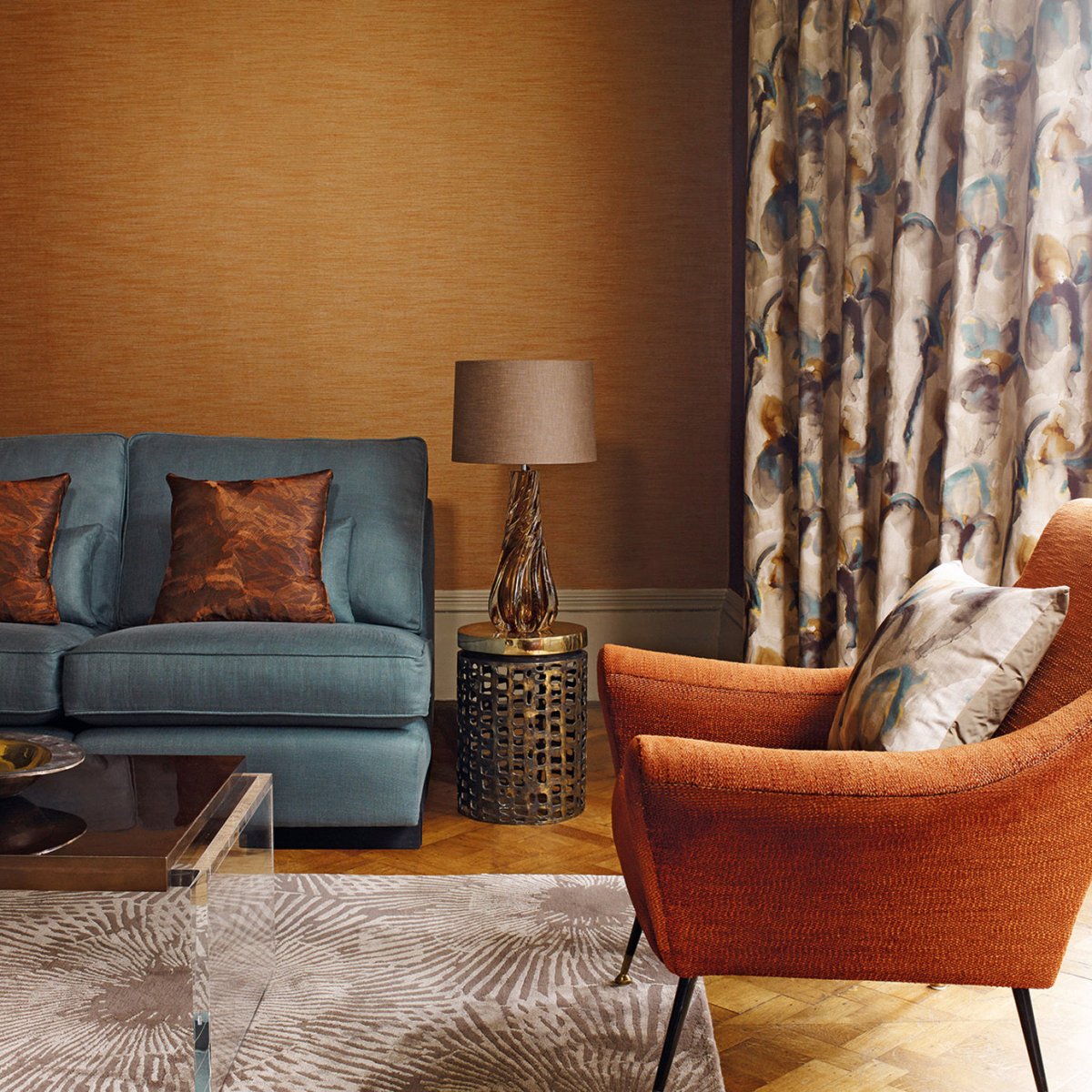 Zoffany Rushes Behang 312493 - LAB COLOUR THE WORLD