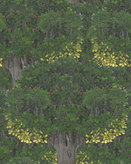 Mind the Gap Savage Leaves Behang The Transylvanian Manor