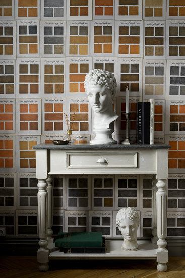 Mind the Gap Traite Des Couleurs Behang The Home Of An Eccentric Man Behang Collectie WP20414