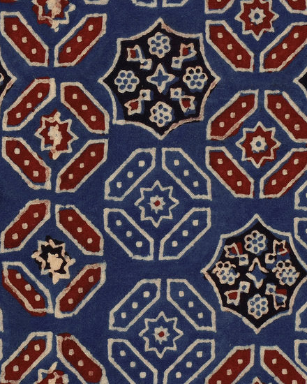 Mind the Gap Ajrak Behang The Home Of An Eccentric Man Behang Collectie WP20412