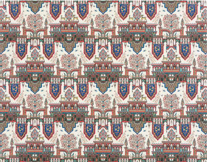 Braquenie Le Palais Imperial Behang BP318001