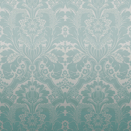 Little Greene St James's Park Behang Teal Fade Wallpapers V