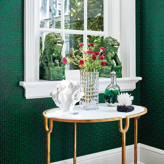 Anna French Bridle Wallpaper Small Scale AT9116