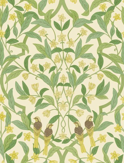 Cole and Son Jasmine & Serin Symphony Behang