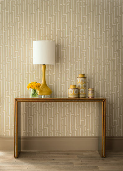 GP & J Baker Fretwork Behang Signature Wallpapers 