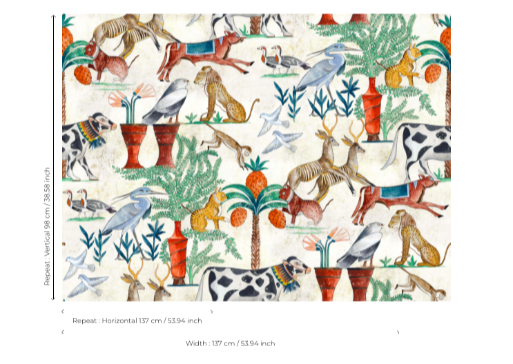 Pierre Frey Sur le nil Behang FP482001 