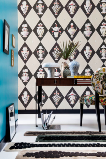 Pierre Frey Jeux de dupes Behang FP497001 