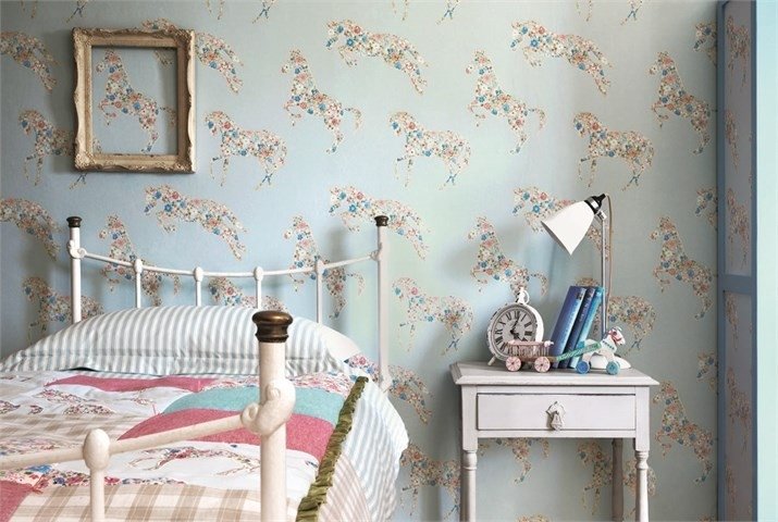 behang little sanderson pretty ponies sfeer