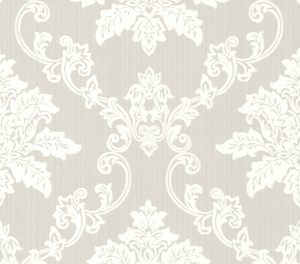 1838 Wallcoverings Barok Behang Hampton Grey 1601-106-05 - LAB COLOUR THE WORLD